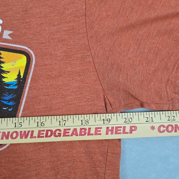 Sleeping Bear Dunes Michigan Burnt Orange Men's Short Sleeve T-Shirt Medium - Picture 7 of 9